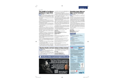 Technical letter: vegan dog health