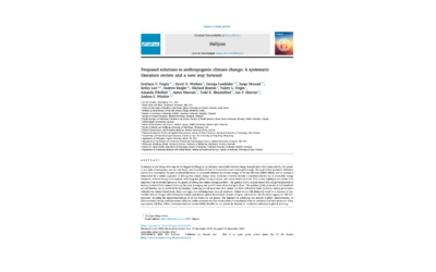 Article: climate change and diet