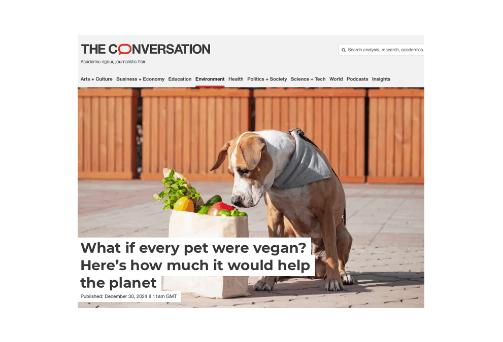 Article: pet food environmental sustainability
