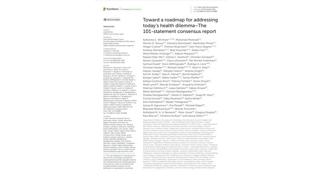 Article: nutrition and public health